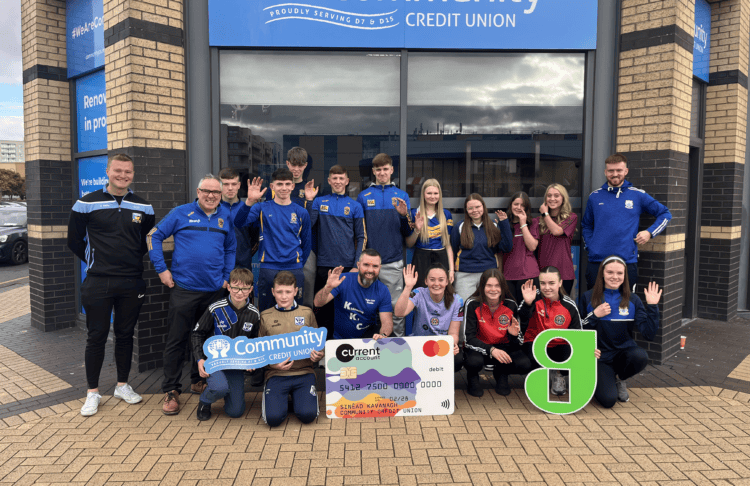 Representatives from each of our sponsored clubs, outside our Blanchardstown Office